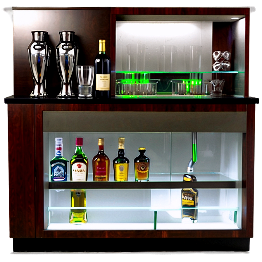 Modern Home Bar Setup Png 26 PNG