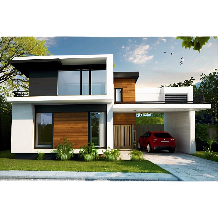 Modern Home Design Png 05212024 PNG