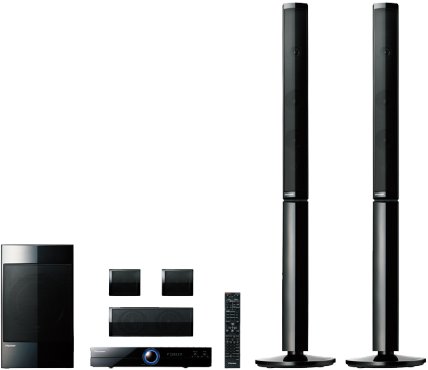 Modern Home Theater System Setup PNG