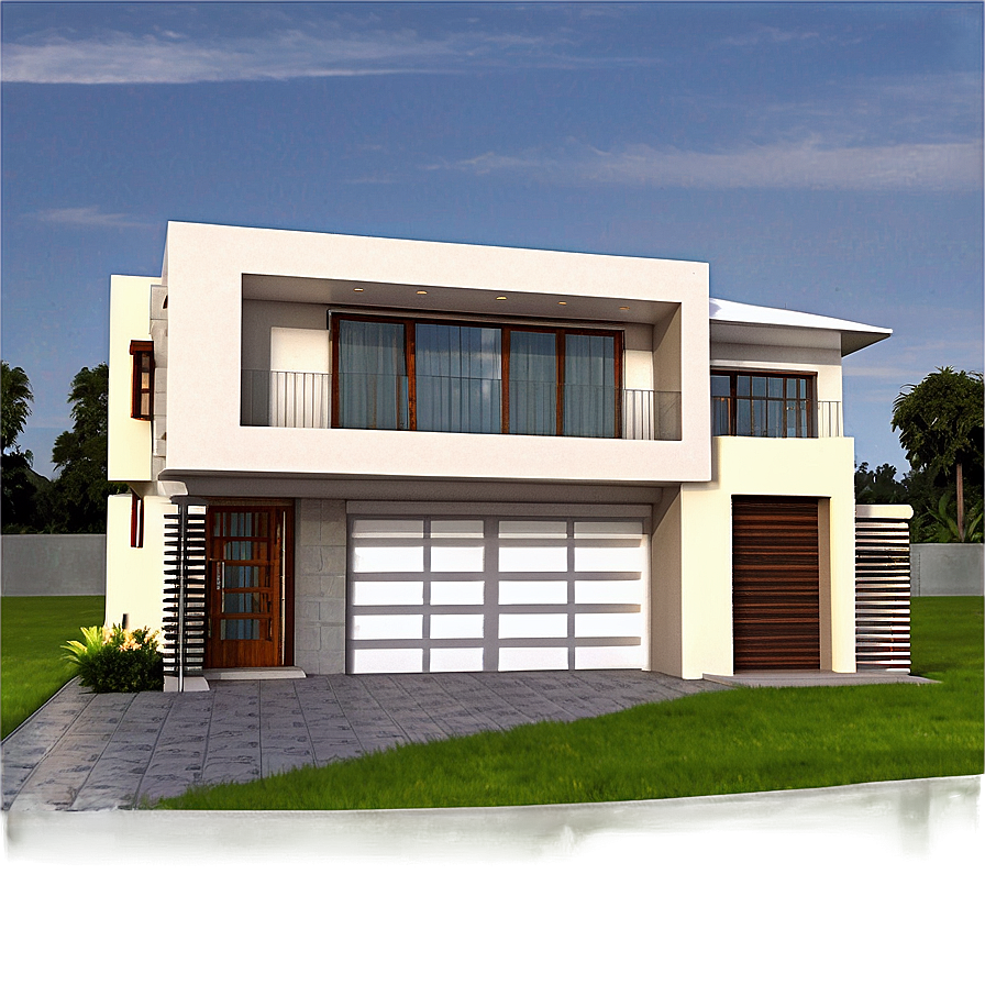 Modern House With Garage Designs Png Xge92 PNG