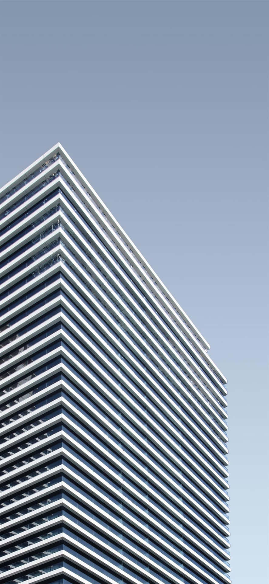 Moderne Iphone Canary Wharf Bygning Kompleks Wallpaper