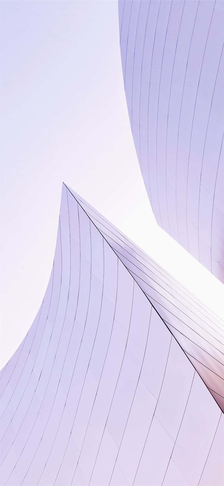 Arquitecturamoderna En El Iphone En Colores Pastel De Caramelo. Fondo de pantalla