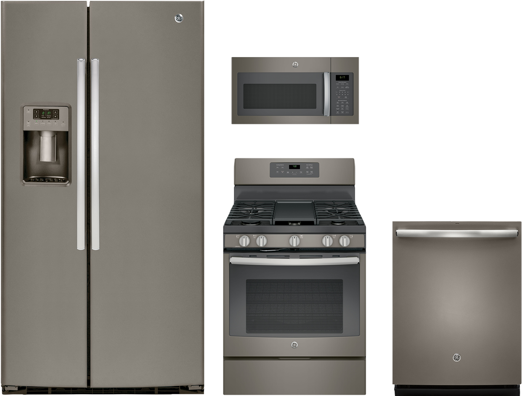 Modern Kitchen Appliances Set PNG