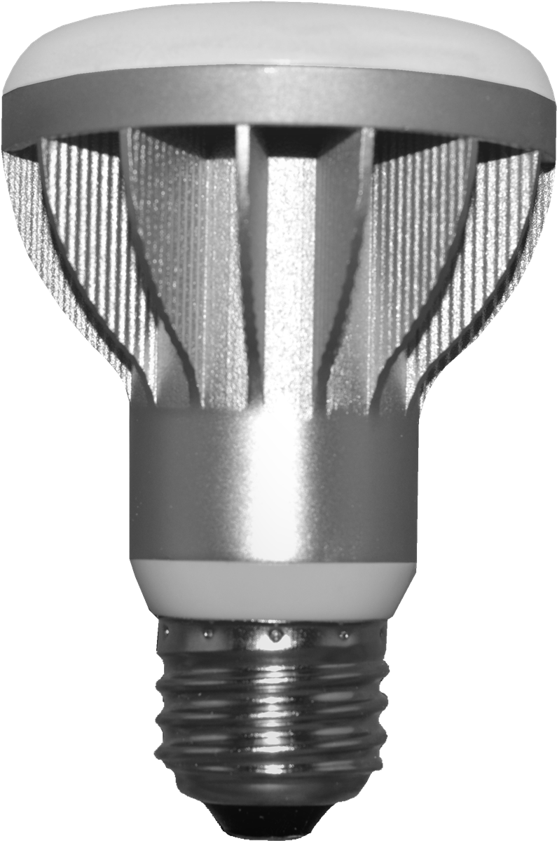 Modern L E D Bulb Isolated PNG