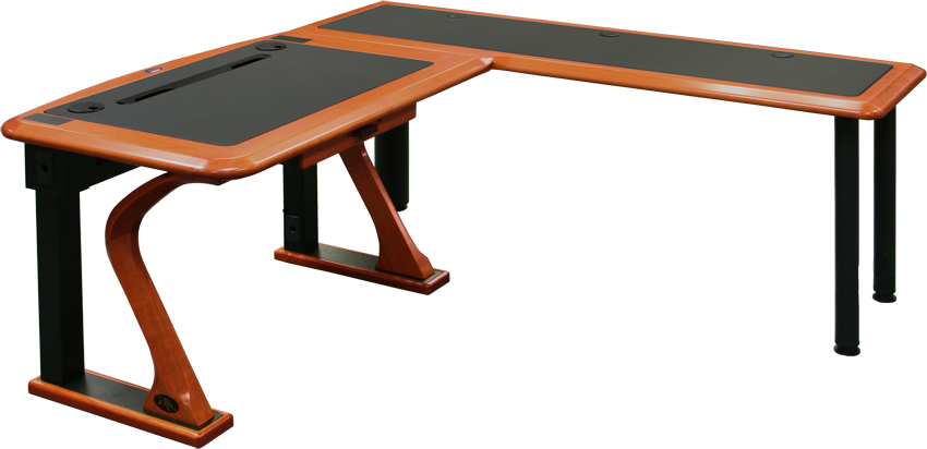 Modern L Shaped Computer Desk PNG