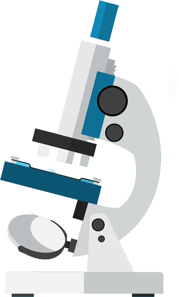 Modern Laboratory Microscope PNG