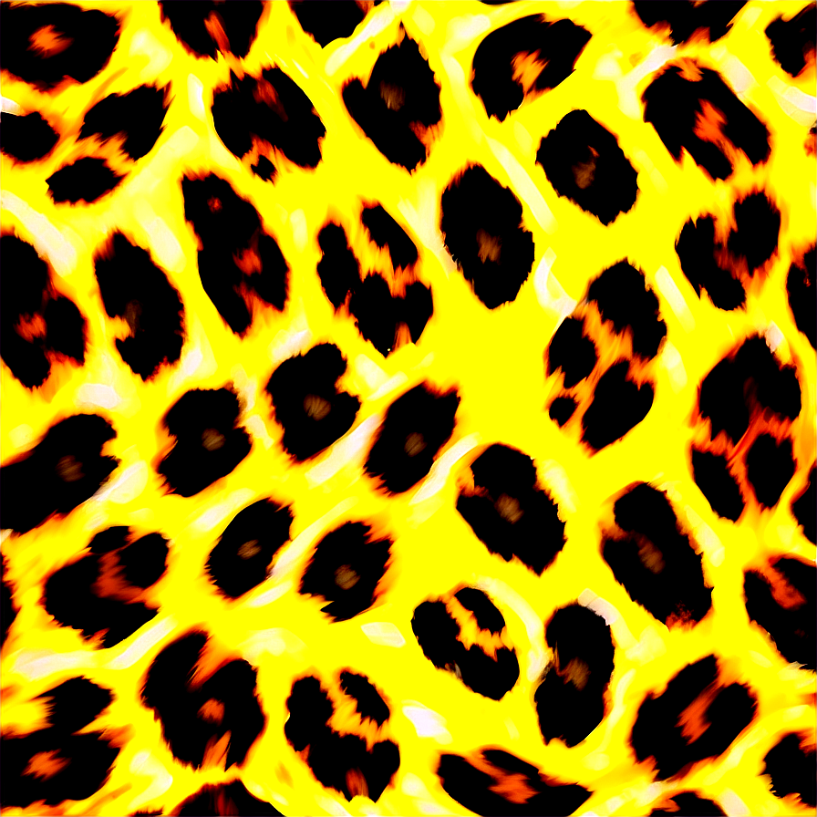 Modern Leopard Print Design Png 06252024 PNG