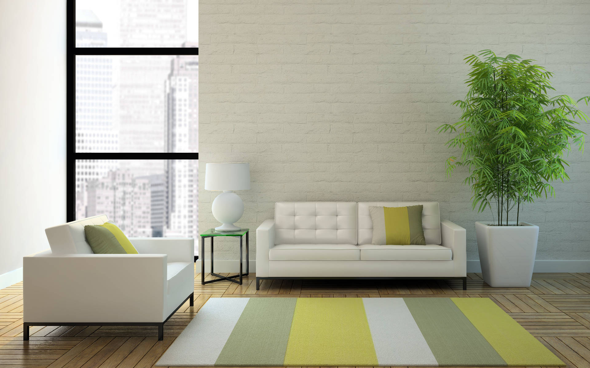 Download Modern Living Room Google Meet Background Wallpaper |  