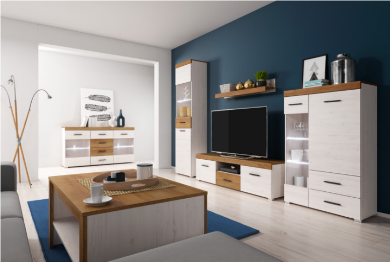 Modern Living Room Interior Design PNG