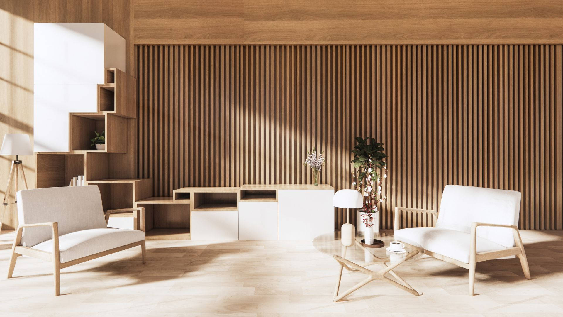 Modern Lounge Chairs Furniture Wallpaper