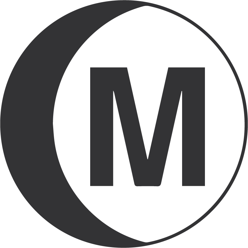 Modern M Logo Design PNG