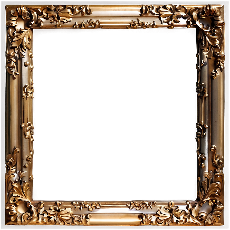 Modern Mirror Frame Png 33 PNG