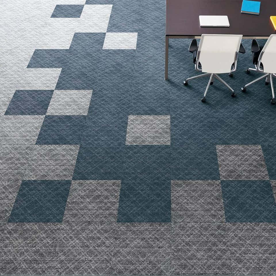 Modern Office Carpet Tiles Design Wallpaper