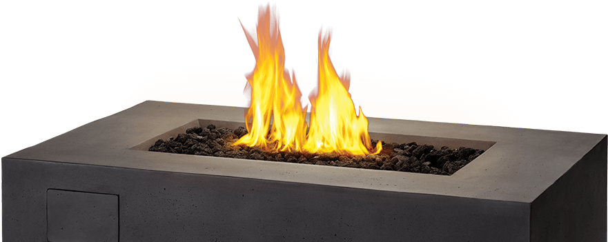 Modern Outdoor Gas Fire Pit PNG