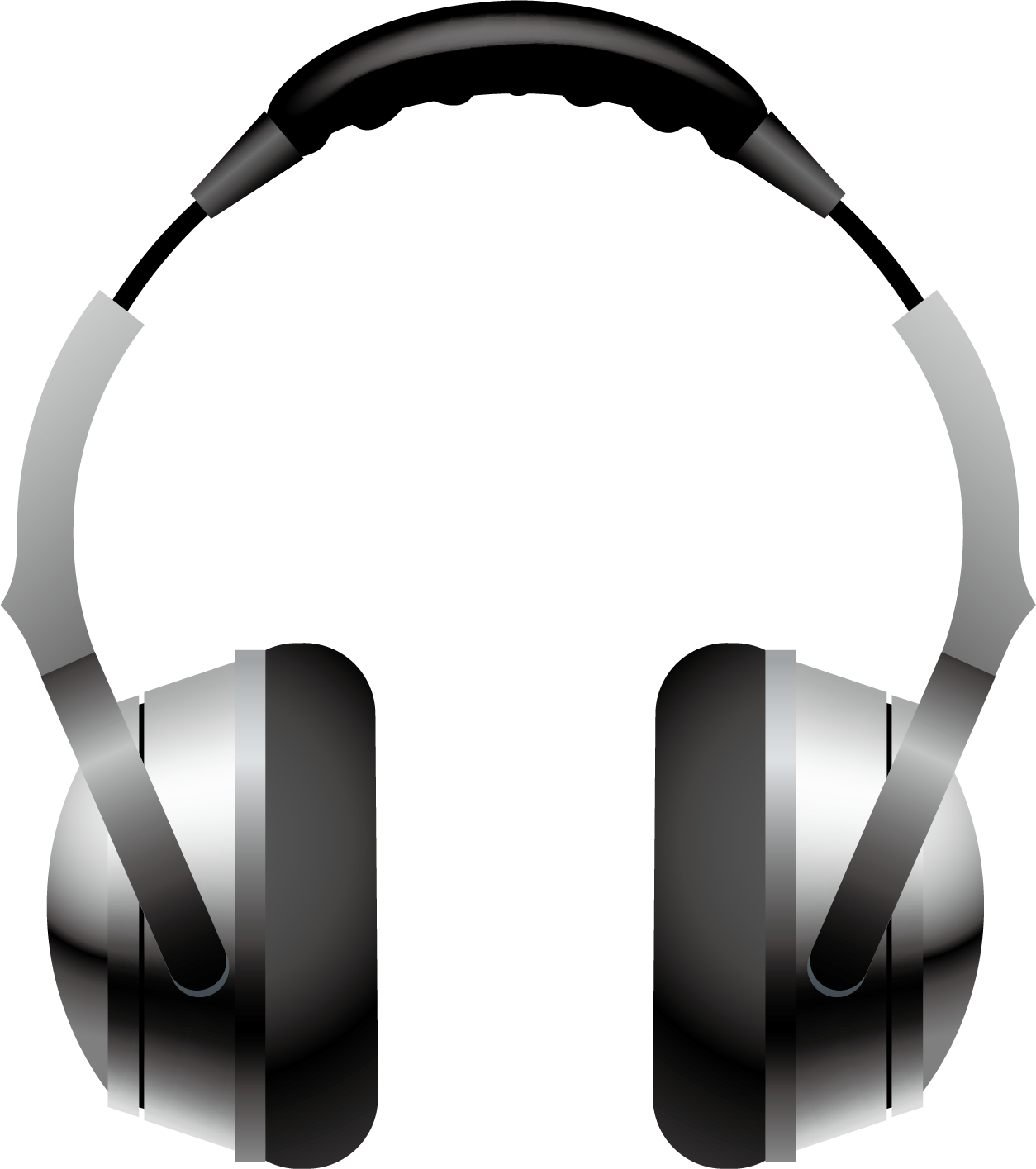 Modern Over Ear Headphones PNG
