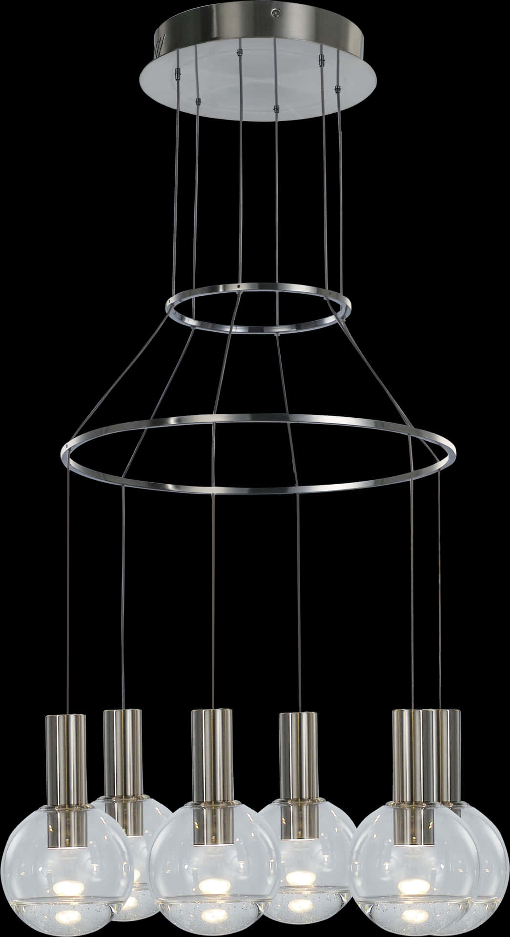 Modern Pendant Chandelier Lighting PNG