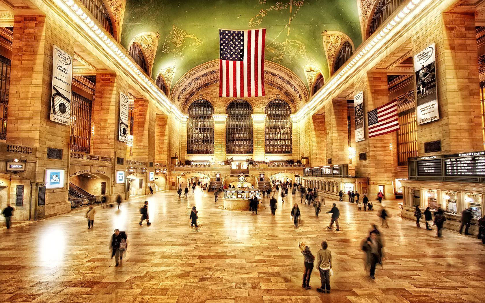 Modern Photo Of Grand Central Terminal Wallpaper