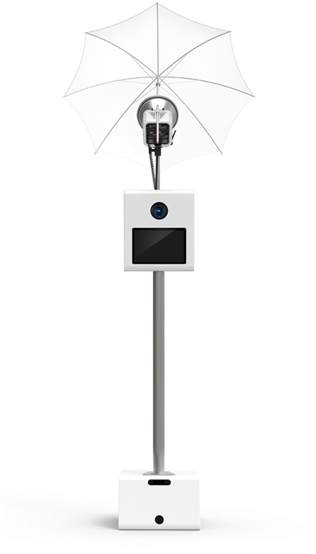 Modern Photobooth Setup PNG