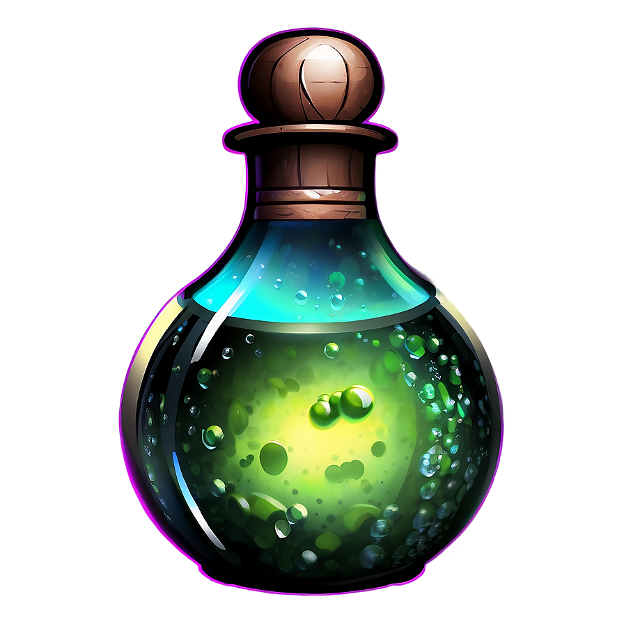 Modern Potion Bottle Png Lgn50 PNG