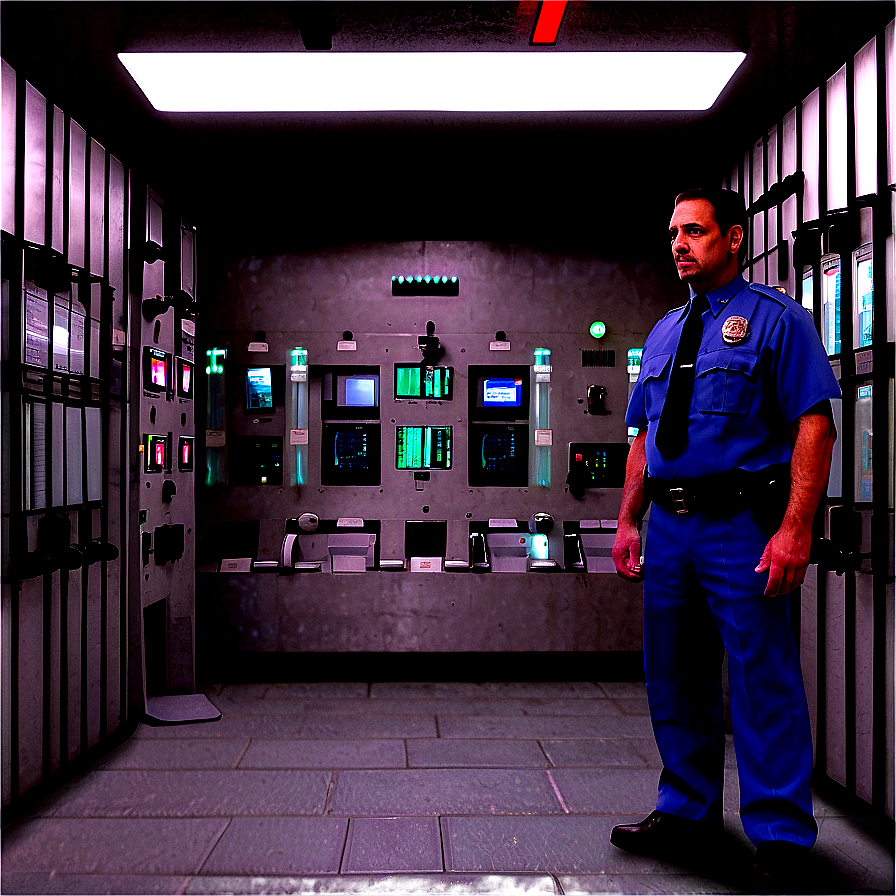Modern Prison Control Room Png Ltr32 PNG