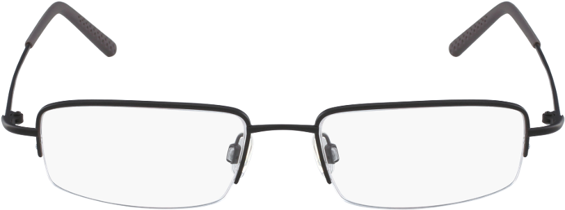 Modern Rectangular Eyeglasses PNG