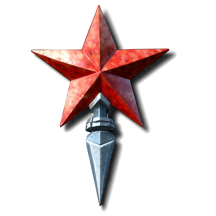 Modern Red Star Png Rmi PNG