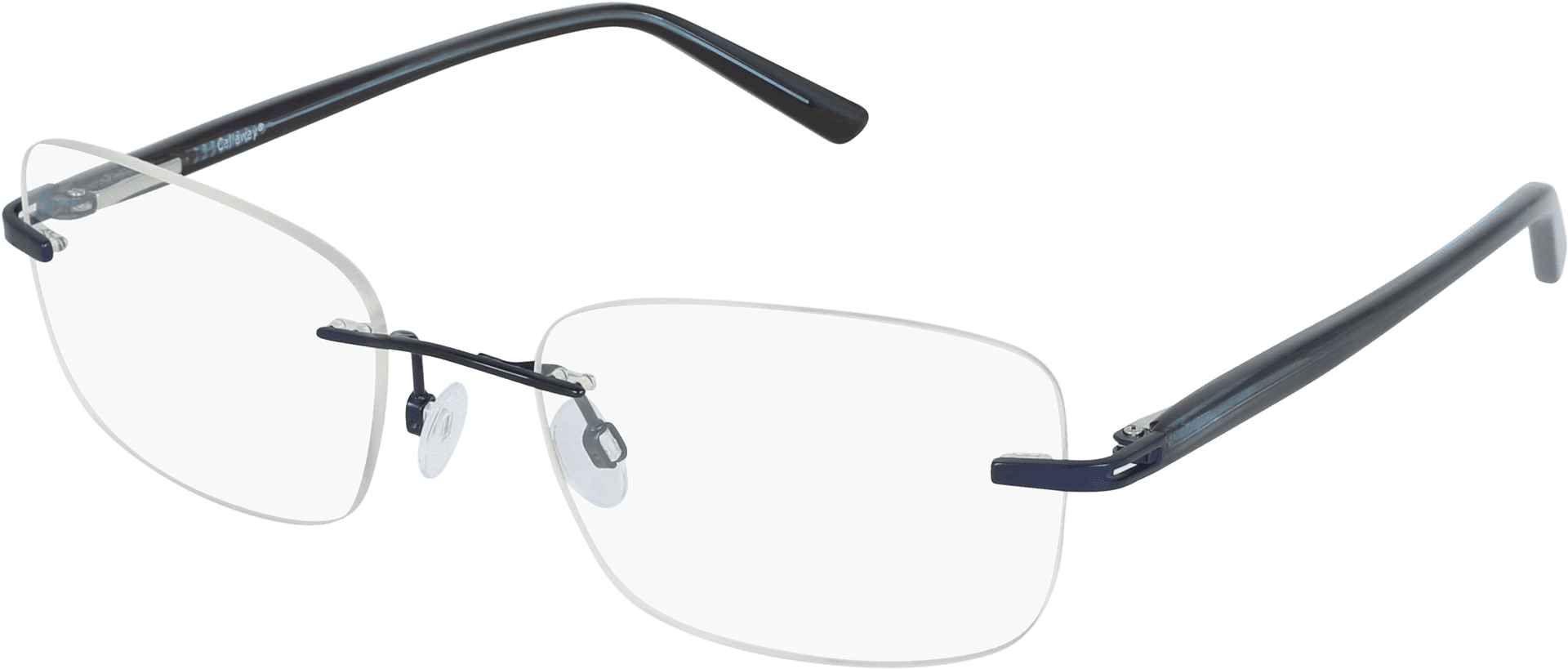 Modern Rimless Eyeglasses PNG