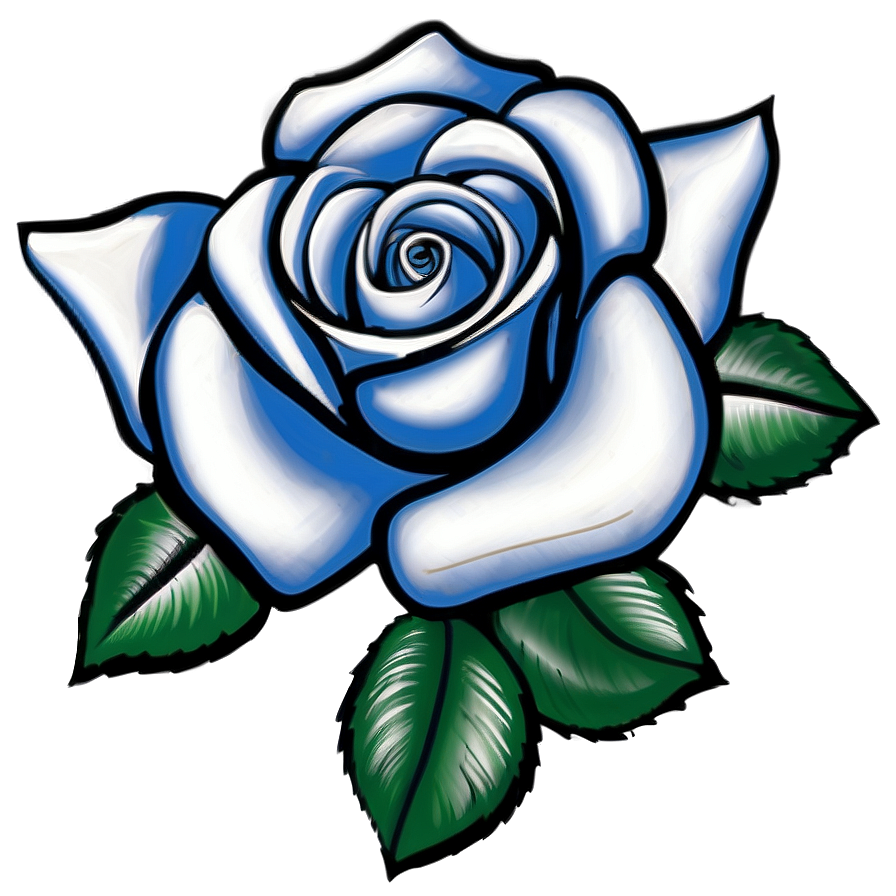 Modern Rose Tattoo Creation Png Squ89 PNG