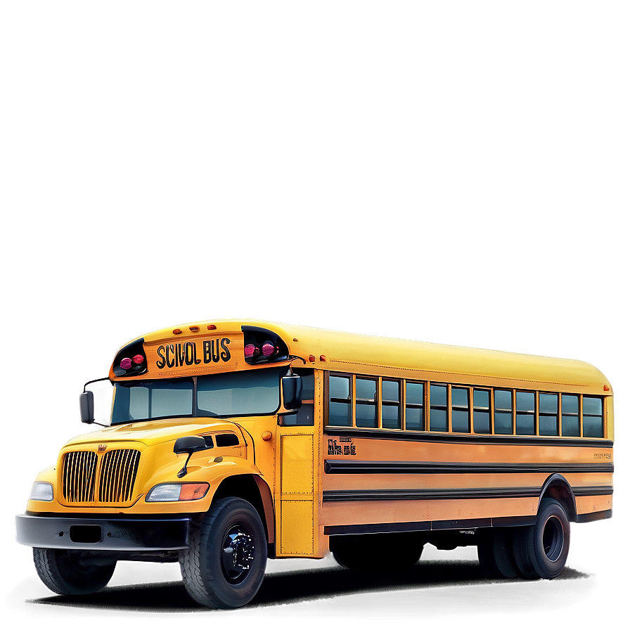 Modern School Bus Design Png Epl20 PNG