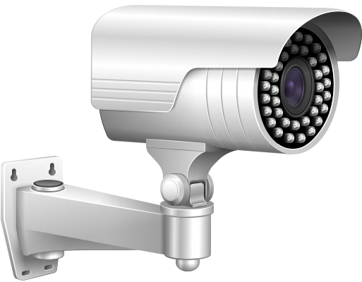 Modern Security Camera PNG