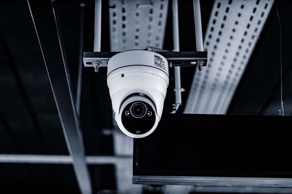 Modern Security Surveillance Camera Wallpaper