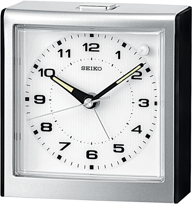 Modern Seiko Alarm Clock PNG