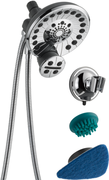 Modern Showerheadand Accessories PNG