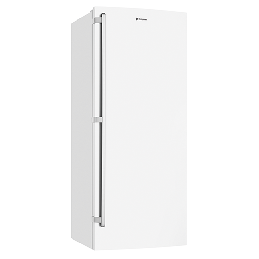 Modern Single Door Refrigerator White PNG