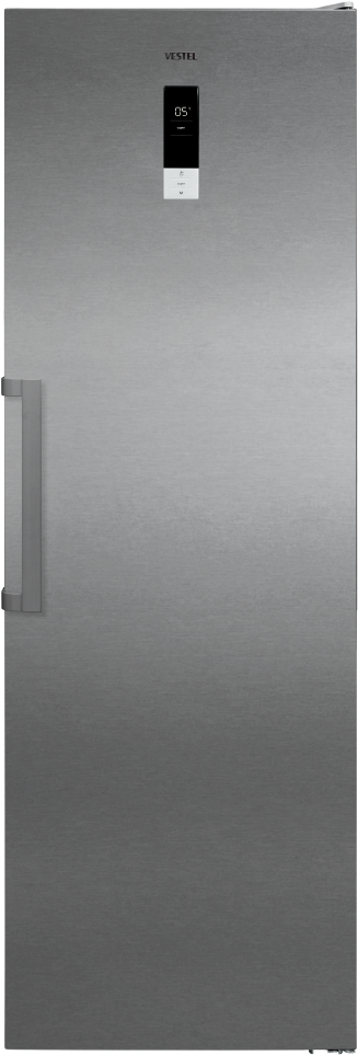 Modern Single Door Refrigeratorwith Digital Display PNG