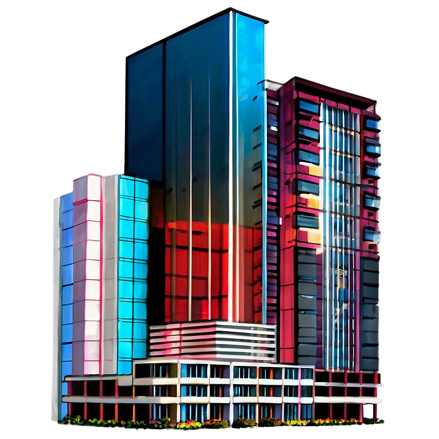 Modern Skyscraper Building Png 05232024 PNG