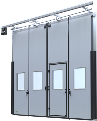 Modern Sliding Steel Doors PNG