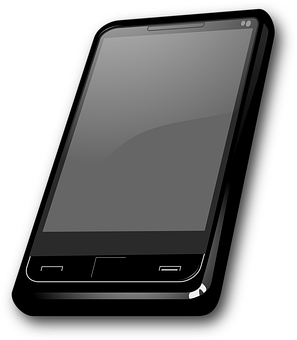 Modern Smartphone Vector Illustration PNG