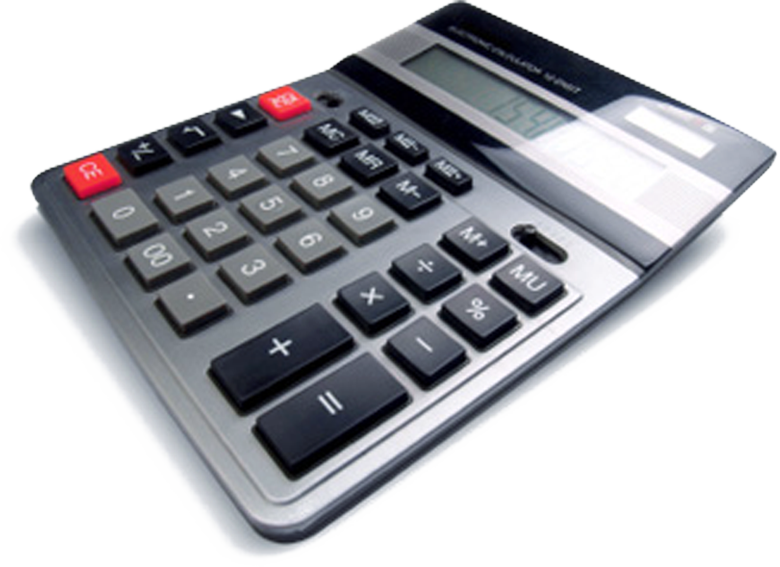 Modern Solar Calculator PNG