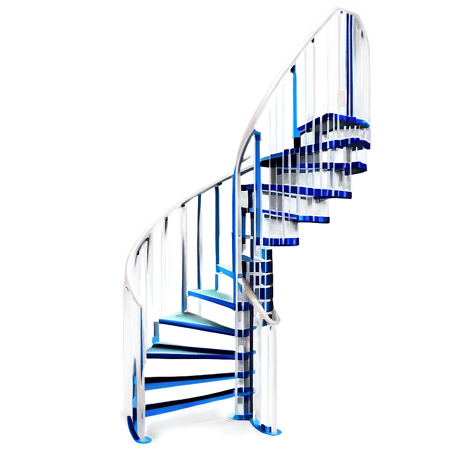 Modern Spiral Staircase Png Psg94 PNG