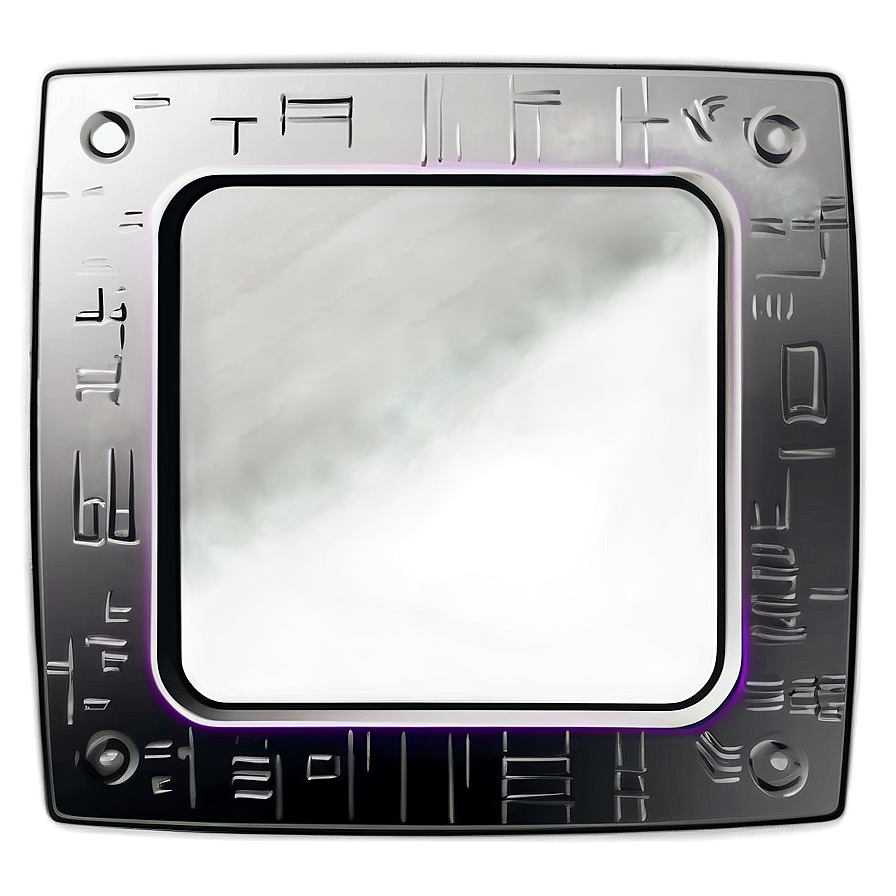 Modern Square Outline Png 06212024 PNG