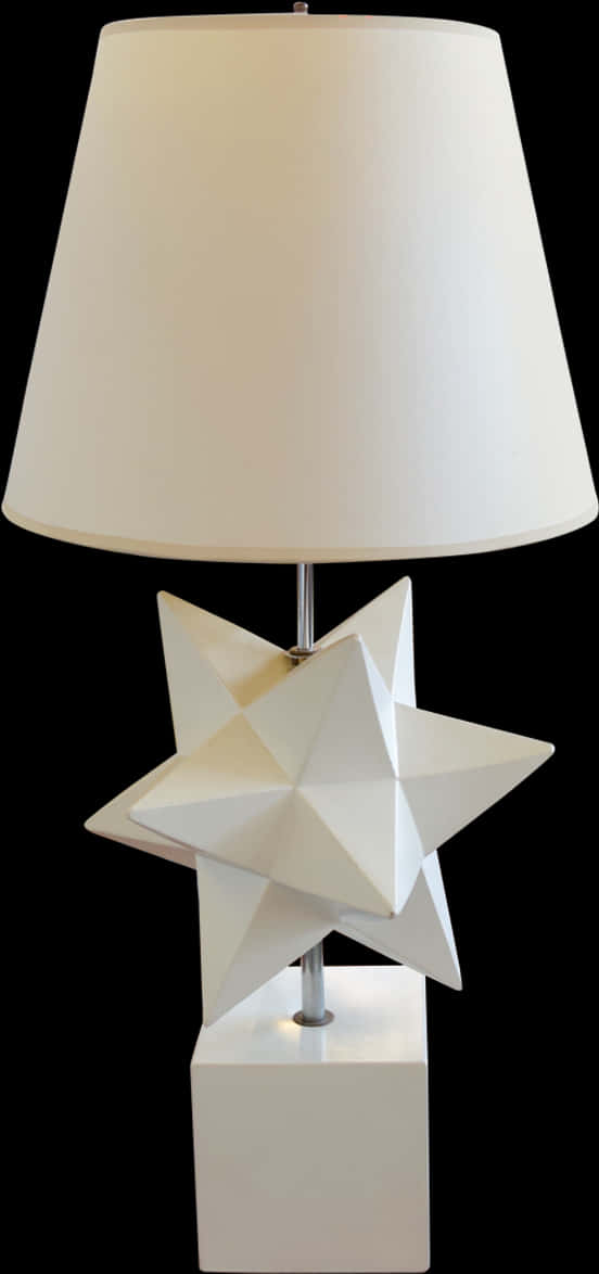 Modern Star Base Table Lamp PNG