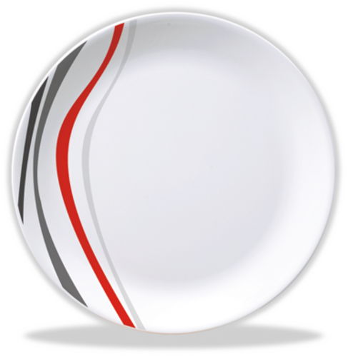 Download Modern Striped Dinner Plate | Wallpapers.com