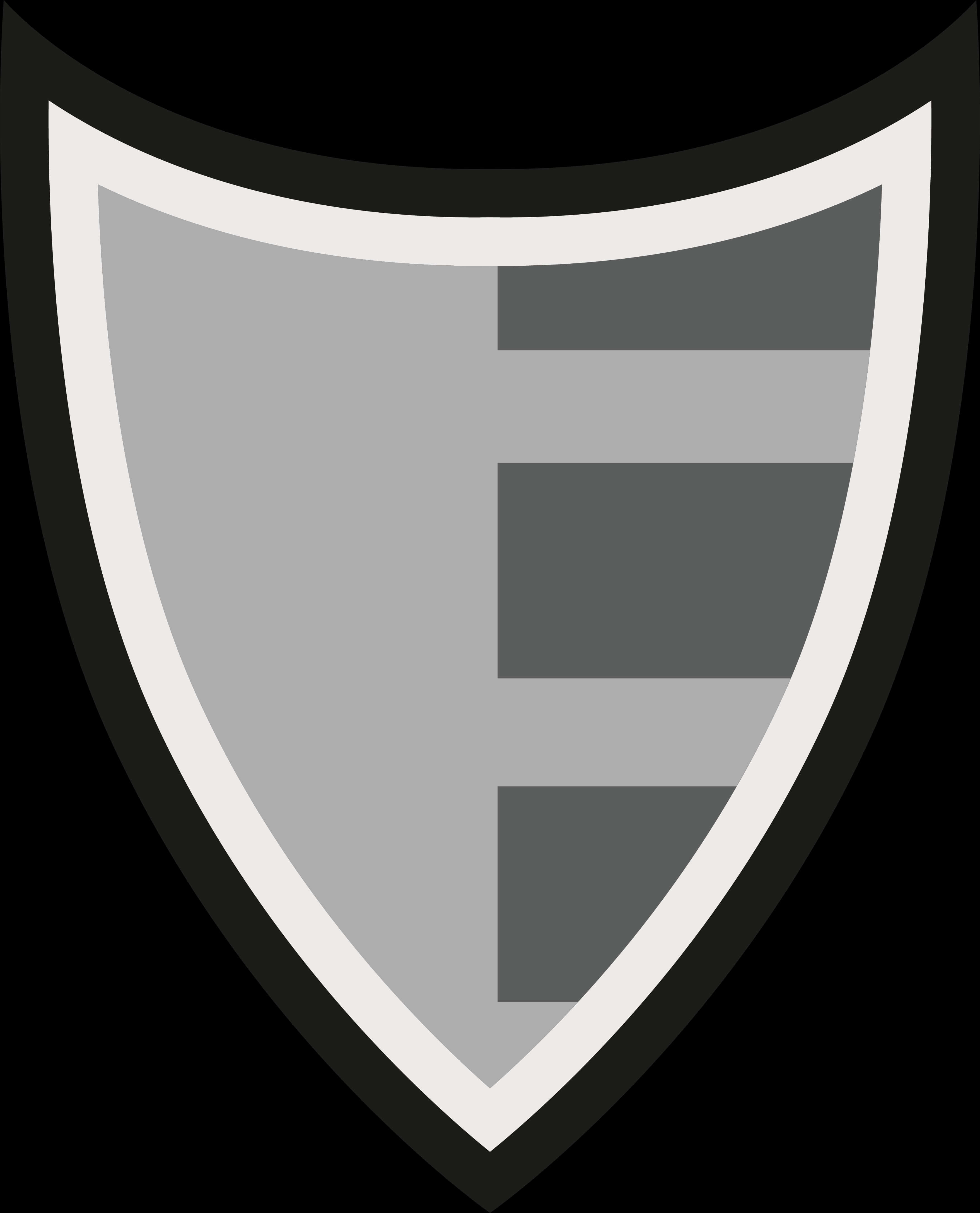Stylized Shield Graphic PNG