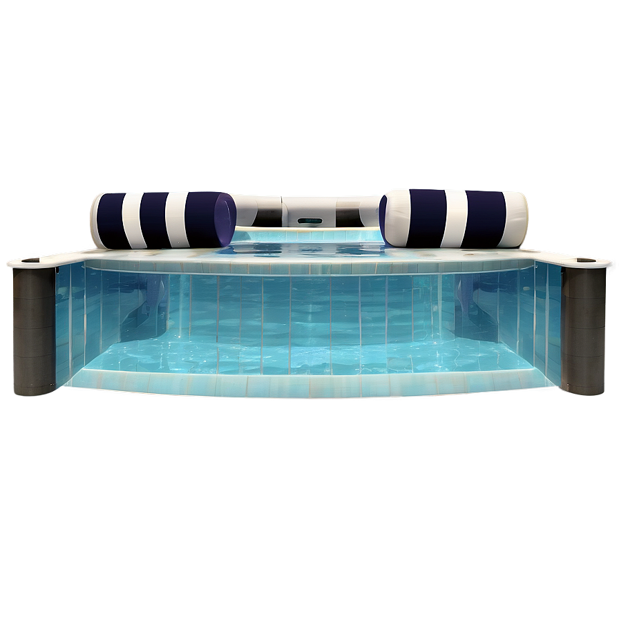 Modern Swimming Pool Png 06122024 PNG