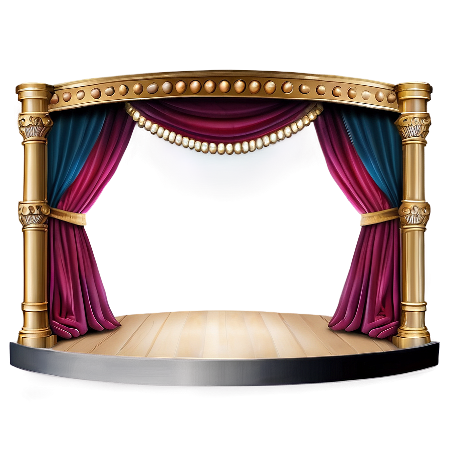 Modern Theatre Stage Png Ios7 PNG