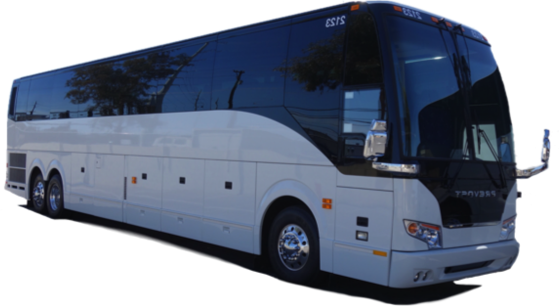 Modern Tour Coach Bus PNG