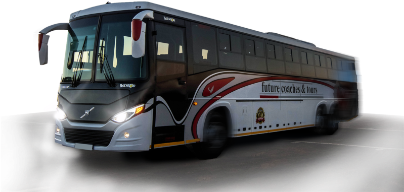 Modern Tour Coach Bus PNG