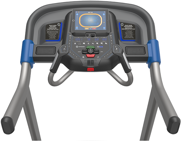 Modern Treadmill Console Design PNG