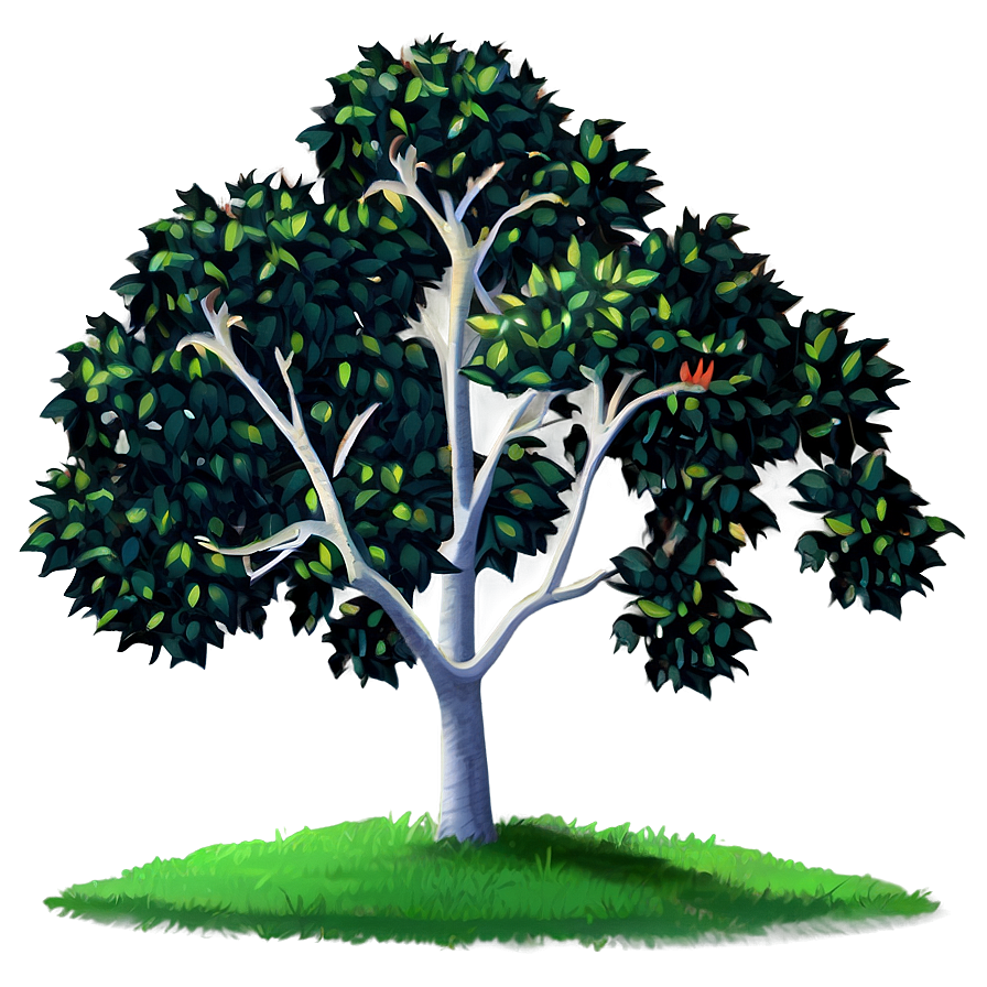 Modern Tree Elevation Png Vgn18 PNG